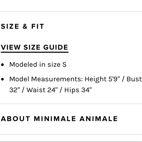 HOST PICK 💦 MINIMALE ANIMALE NWT LUCID TOP - Picture 8 of 15